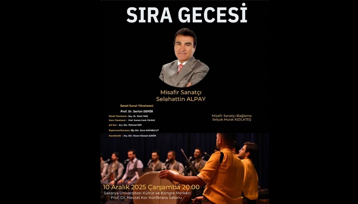 Selahattin Alpay’ın sahne alacağı Sıra Gecesi Sakarya'da dinleyicileri bekliyor